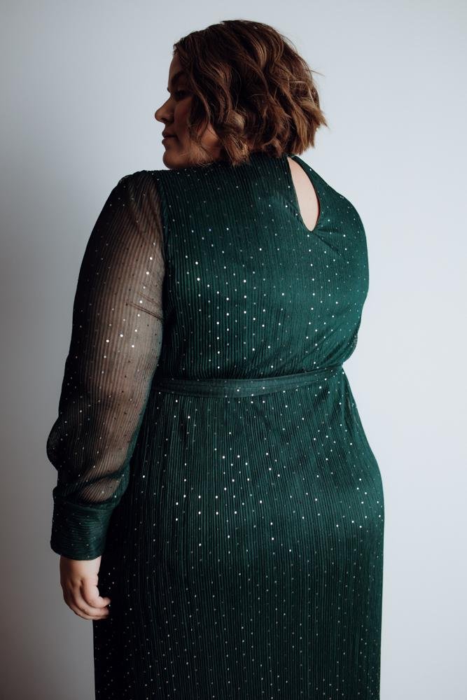 Abigail Sparkle Gown | Emerald