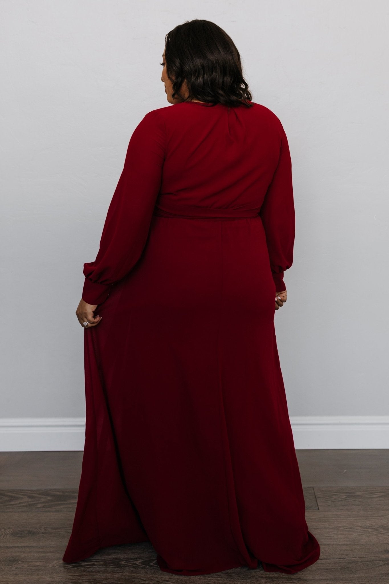 Lydia Maxi Dress | Burgundy