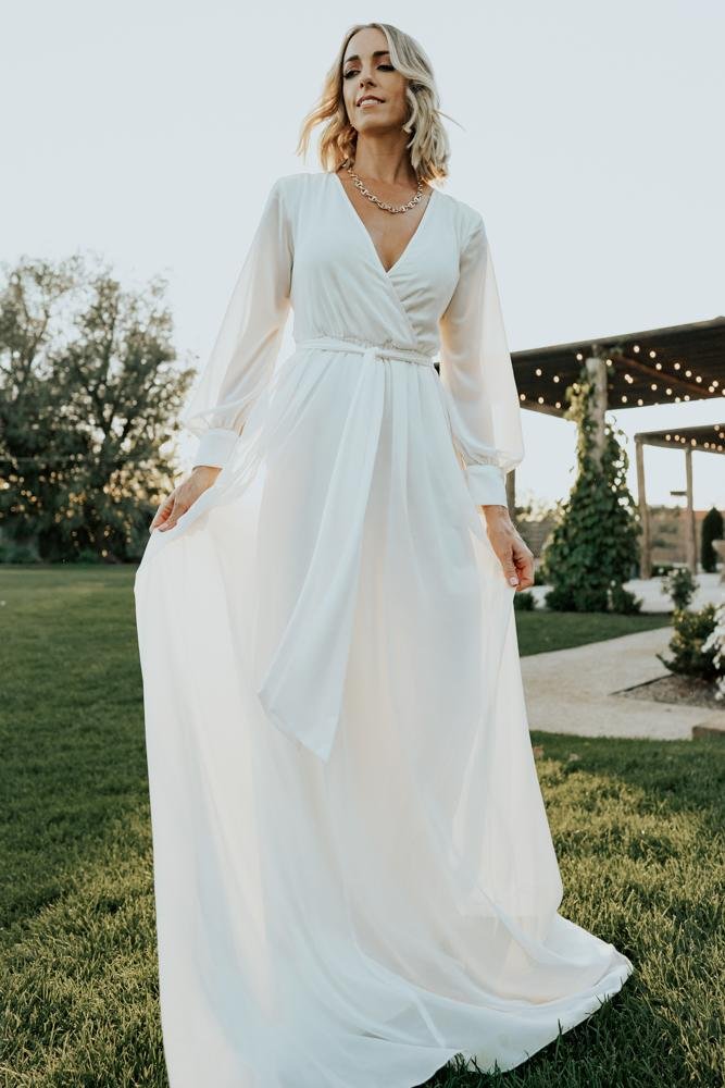 Lydia Maxi Dress | Off White